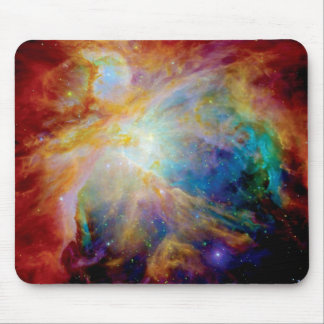 Tapis De Souris Nébuleuse d'Orion Hubble Spitzer Télescope Photo d