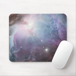 Tapis De Souris Nébuleuse Orion Astronomie bleu marron beige ciel 
