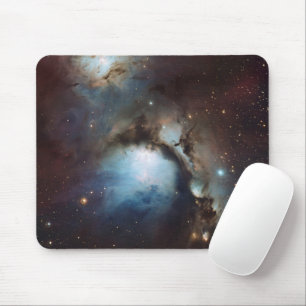 Tapis De Souris Nébuleuse Orion Astronomie bleu marron beige ciel