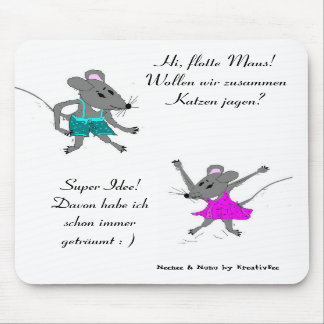 Tapis De Souris Neenee & Nunu Mäuse Mouse Pad