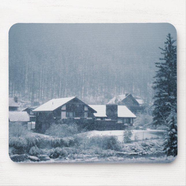 Tapis De Souris Neige En Aspen Mousepads (Devant)