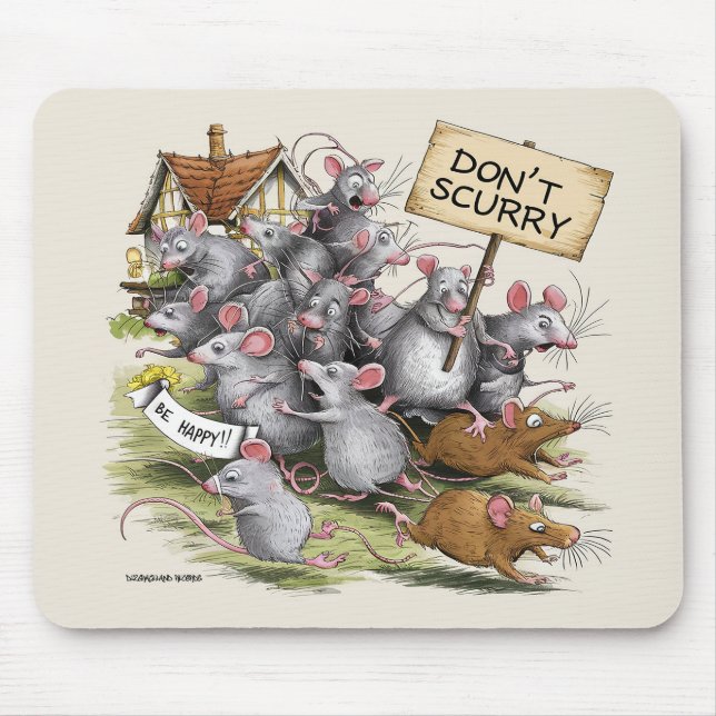 Tapis De Souris N'éjacule pas ! (Devant)