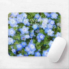 Tapis De Souris NEMOPHILA（Baby Blue Eyes）