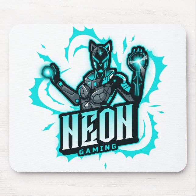 Tapis De Souris Neon Gaming (Devant)