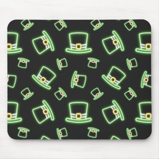Tapis De Souris Neon Lucky Hats (Devant)
