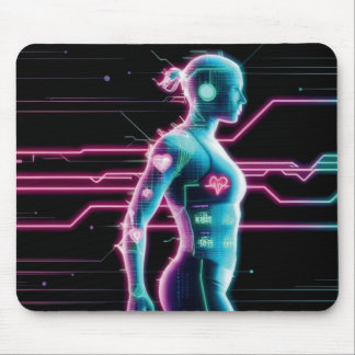 Tapis De Souris NeonPulse Fitness Tracker Pad