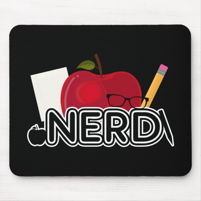 Tapis De Souris Nerd (Devant)