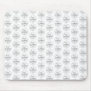 Tapis De Souris Nettoyer le Motif de bureau de logo personnalisé