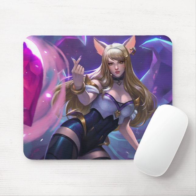 Tapis De Souris Neuf Mousepad renard de queue | Mousepad personnal (Avec souris)