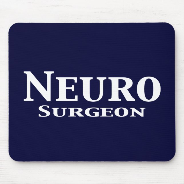 Tapis De Souris Neuro- cadeaux de chirurgien (Devant)
