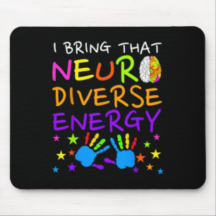 Tapis De Souris Neurodiversité Enfants Garçons Sensibilisation sur