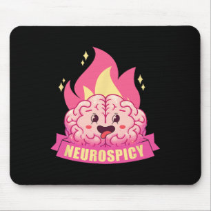 Tapis De Souris Neurodiversité Neuroépicée Adhd Asd Autisme Kawaii