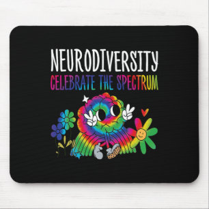 Tapis De Souris Neurodiversité Sensibilisation sur l'autisme Cerve