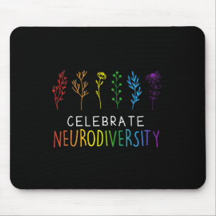 Tapis De Souris Neurodiversité Sensibilisation sur l'autisme en sa