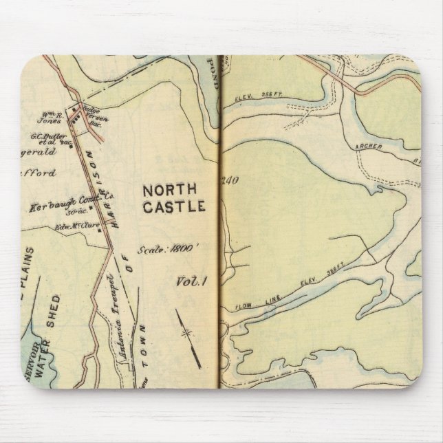 Tapis De Souris New Castle, New York 3 (Devant)