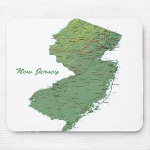 Tapis De Souris New Jersey Mousepad