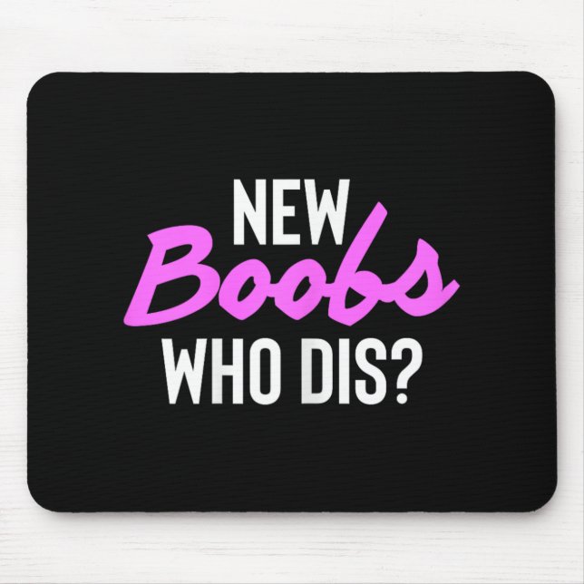 Tapis De Souris New S Who Dis Surgery Recovery Breast Cancer  (Devant)