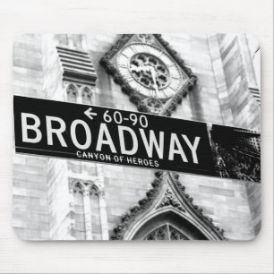 tapis de souris New York broadway