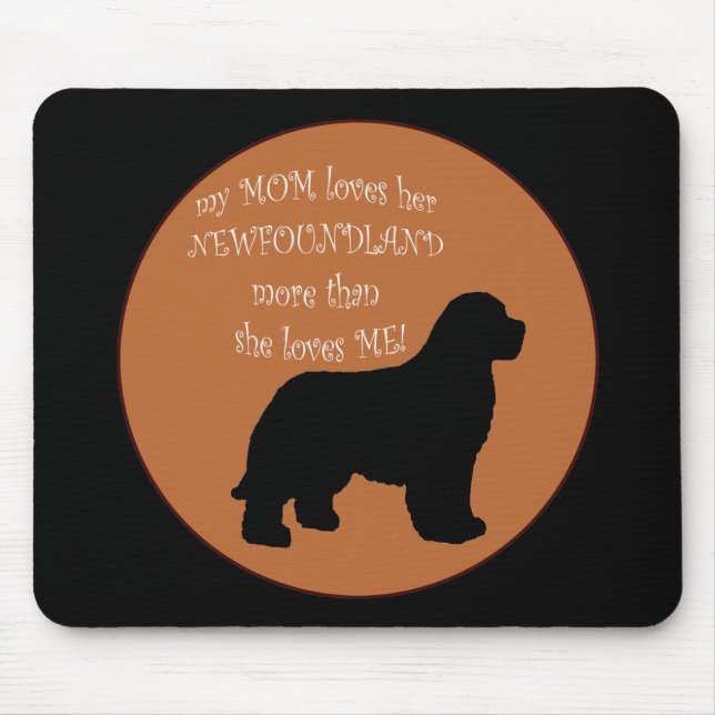 Tapis De Souris newfy_maman (Devant)