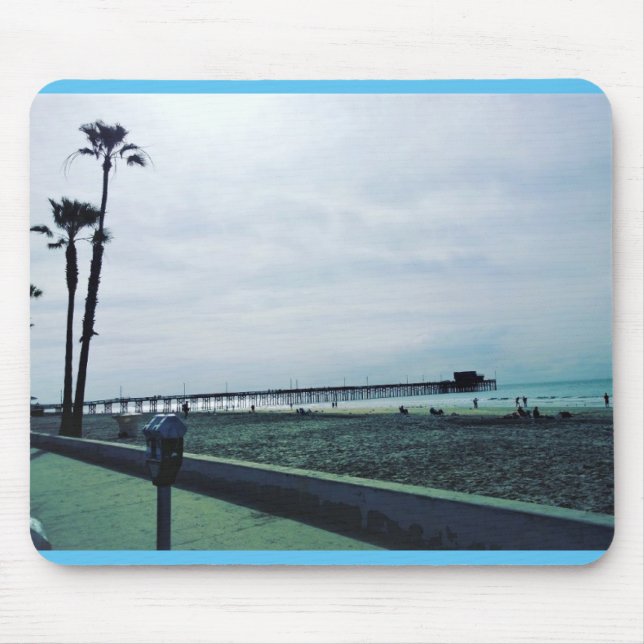 Tapis De Souris Newport Pier, Newport Beach, Californie (Devant)