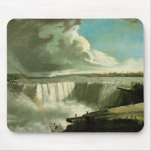 Tapis De Souris Niagara Falls depuis Table Rock par John Vanderlyn
