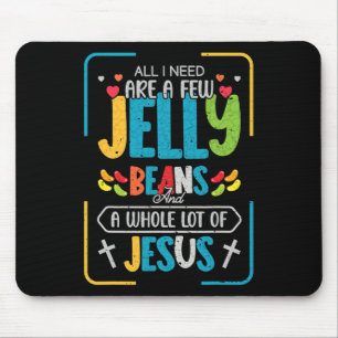 Tapis De Souris Nice Jésus Ado Fun Christian Jelly Bean Candy Lov