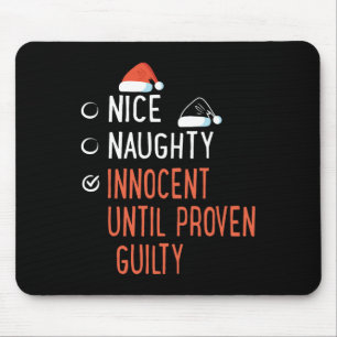 Tapis De Souris Nice Naughty Innocent Jusqu'À Prouté Culpable Père