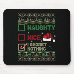 Tapis De Souris Nice Naughty Je Regrette Rien Génial Sweater Chris