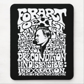 Tapis De Souris Nietzsche - art