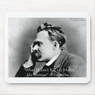 Tapis De Souris Nietzsche "Ne tue pas U" Citation Cadeaux & Tee - 