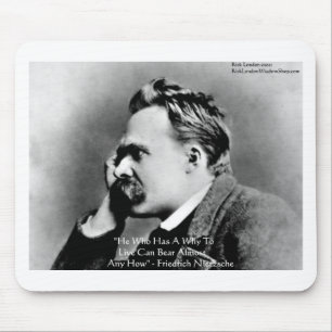 Tapis De Souris Nietzsche "Un Pourquoi" Cadeaux et Cartes de Sages