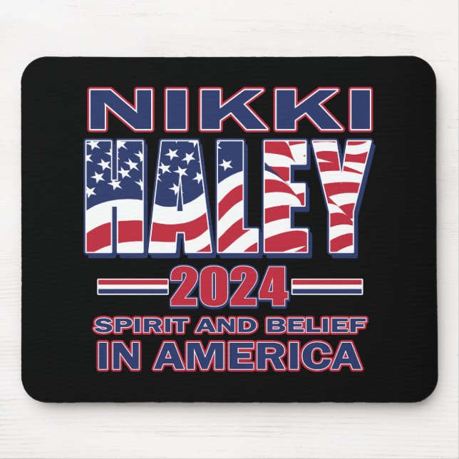 Tapis De Souris Nikki Haley, président (Devant)