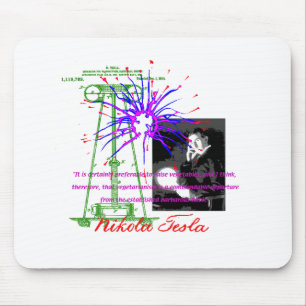 Tapis De Souris Nikola Tesla