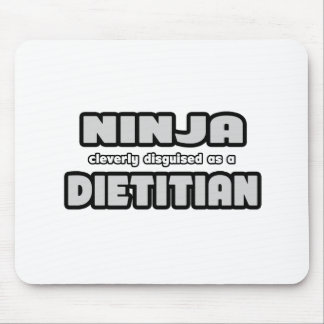 Tapis De Souris Ninja Clairement déguisée En Diététiste