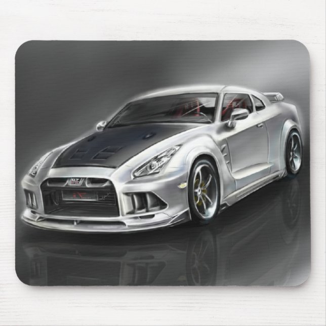 Tapis De Souris Nissan Skyline R35 GTR (Devant)