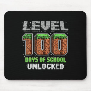 Tapis De Souris Niveau 100 Jours De L'École Déverrouillé Pixel Vid