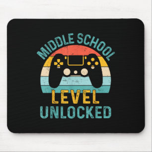 Tapis De Souris Niveau Collège Débloqué Jeu Vidéo Retour À L'École