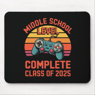 Tapis De Souris Niveau Collège Terminé Cl De 2025 Gamer Style