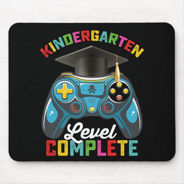 Tapis De Souris Niveau de la maternelle Niveau de diplôme complet  (Devant)