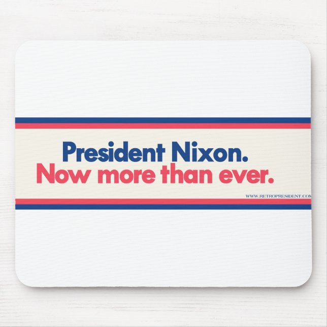 Tapis De Souris Nixon-NowMoreThanEver (Devant)