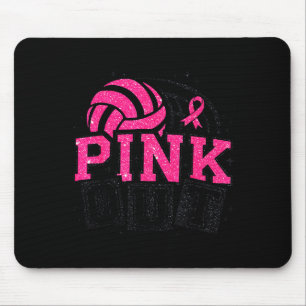 Tapis De Souris Nk Out Volleyball Sensibilisation Cancer Sein Supr