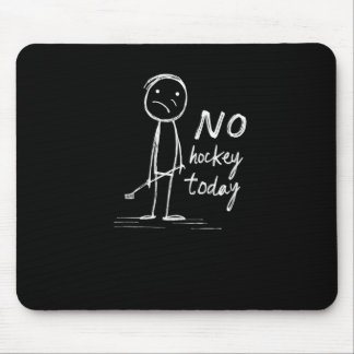 Tapis De Souris No Hockey Today Minimalist Graph 