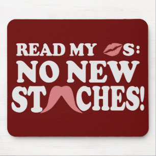 Tapis De Souris No New Staches custom mousepad