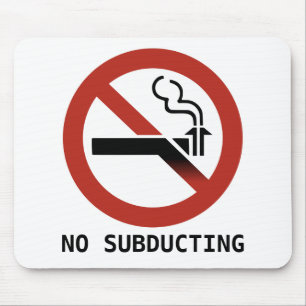 Tapis De Souris No Subducting Logo Mousepad