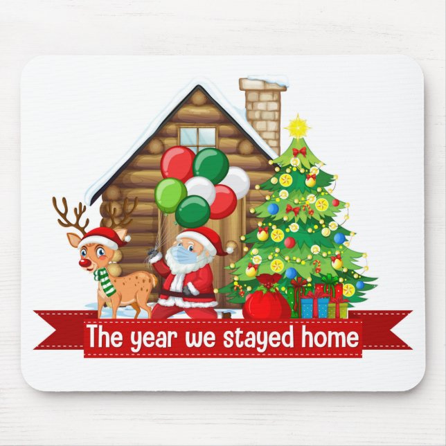 Tapis De Souris Noël (Devant)