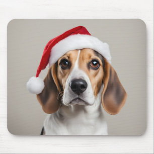 Tapis De Souris Noël beagle