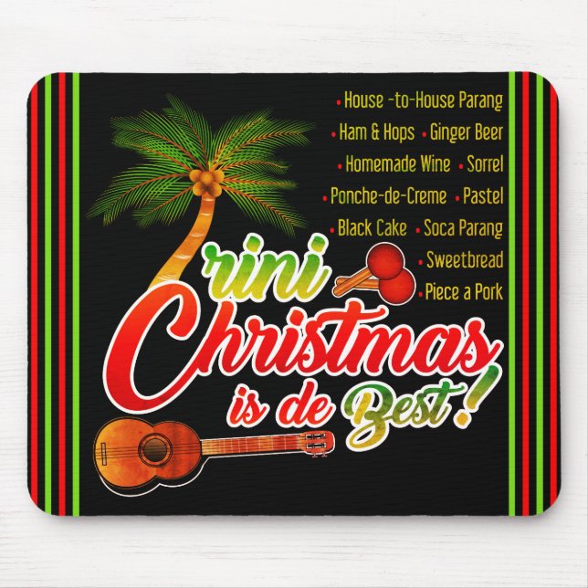 Tapis De Souris Noël de Trini / Marac et Cuatro (Devant)
