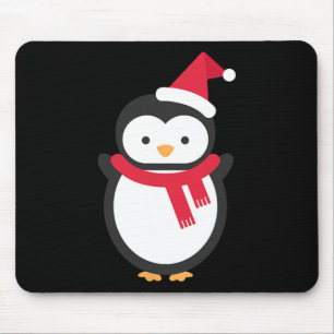 Tapis De Souris Noël des pingouins