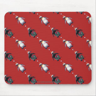 Tapis De Souris Noël des pingouins