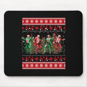 Tapis De Souris Noël Donald Trump Président 2024 Dancing Funn